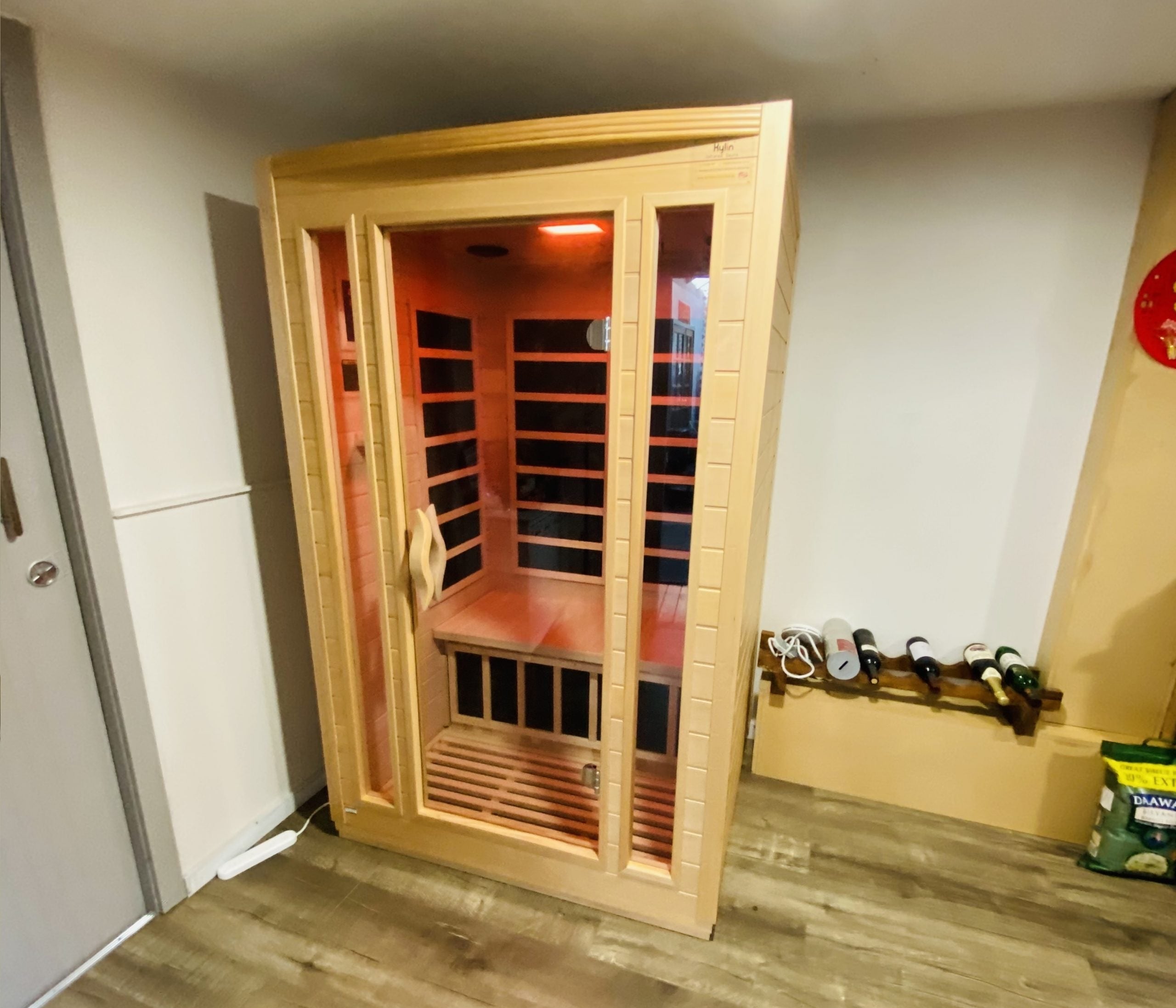 KYLIN Infrared Sauna K8203 2 people Low EMF Carbon Heaters