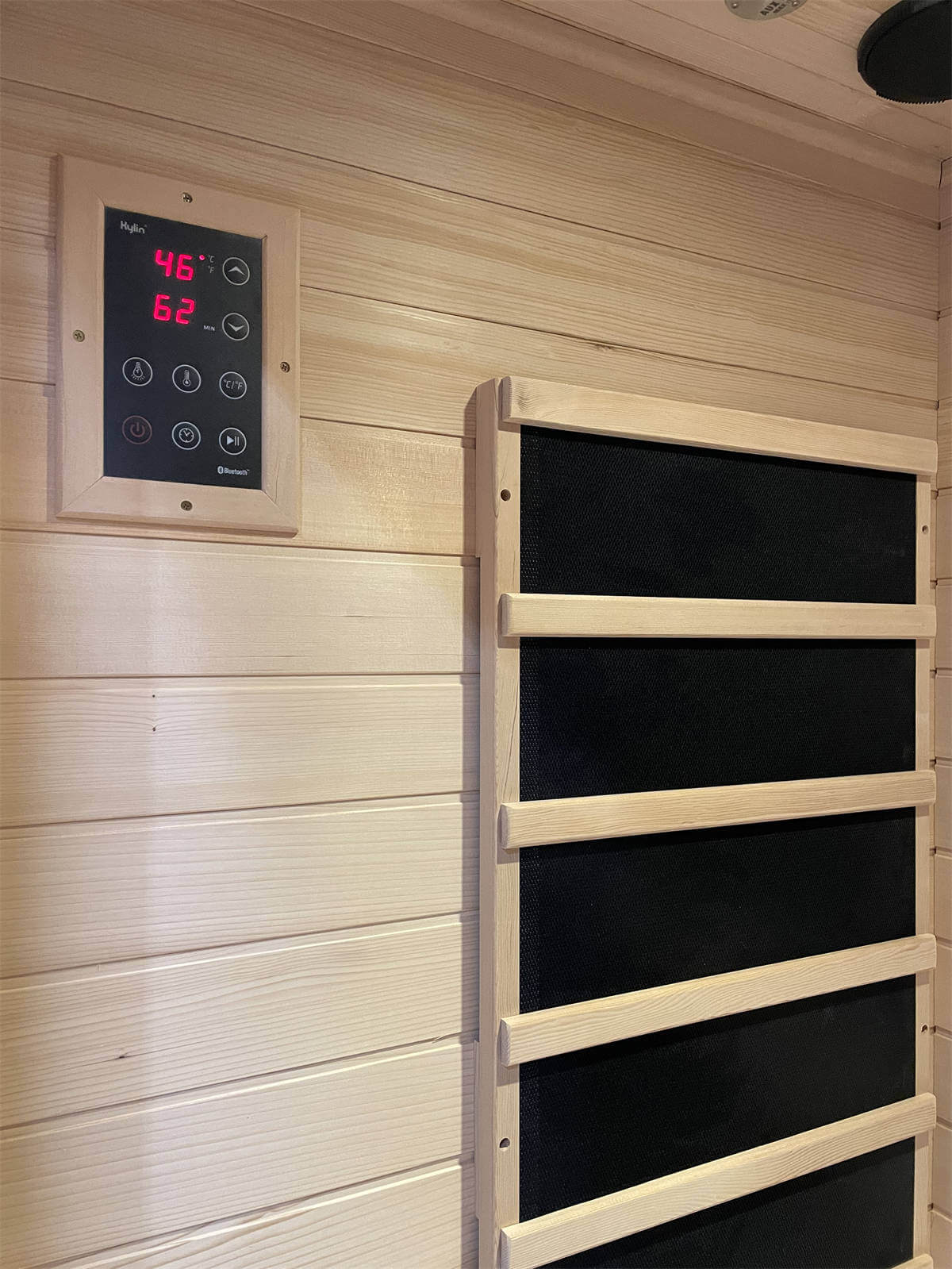 Kylin KY-1O6 Infrared Sauna 1 Person Portable Oak Limited Edition