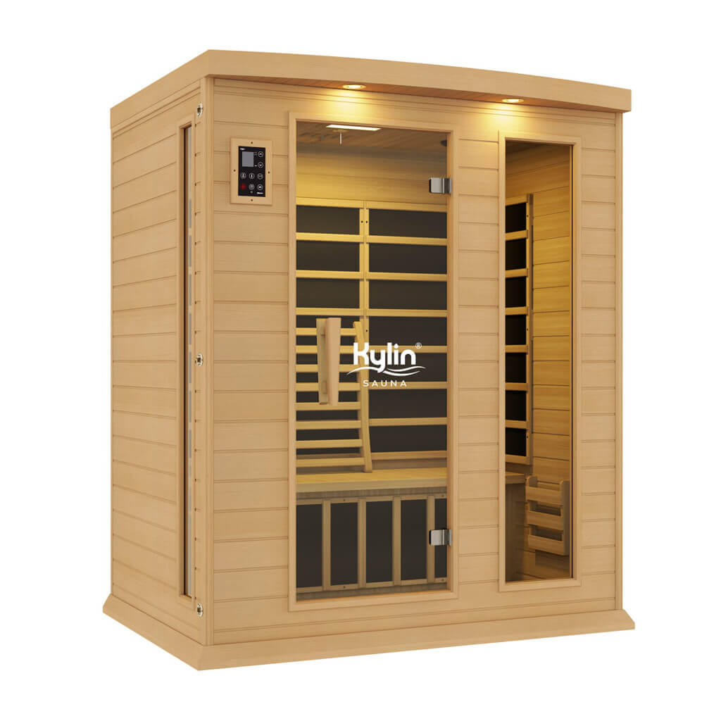 Kylin KY-033LB Infrared Sauna 3 Person Carbon Fibre Far Infrared