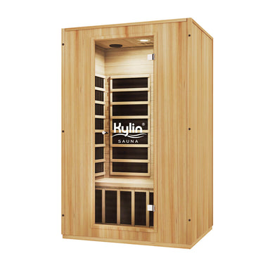 Kylin KY-2O6 Infrared Sauna 2 Person Oak Limited Edition