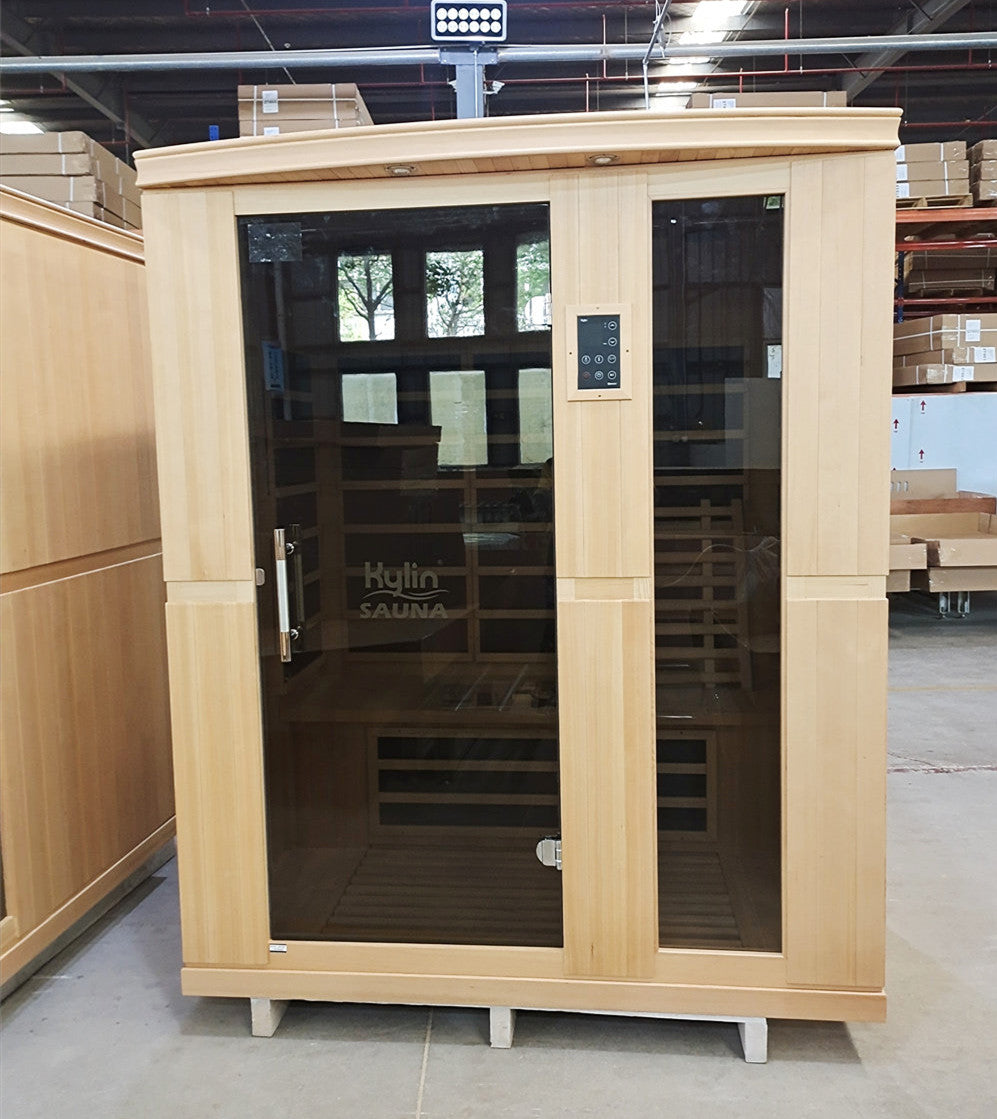 KYLIN KY-033LW Infrared Sauna 3 Person Superior Carbon