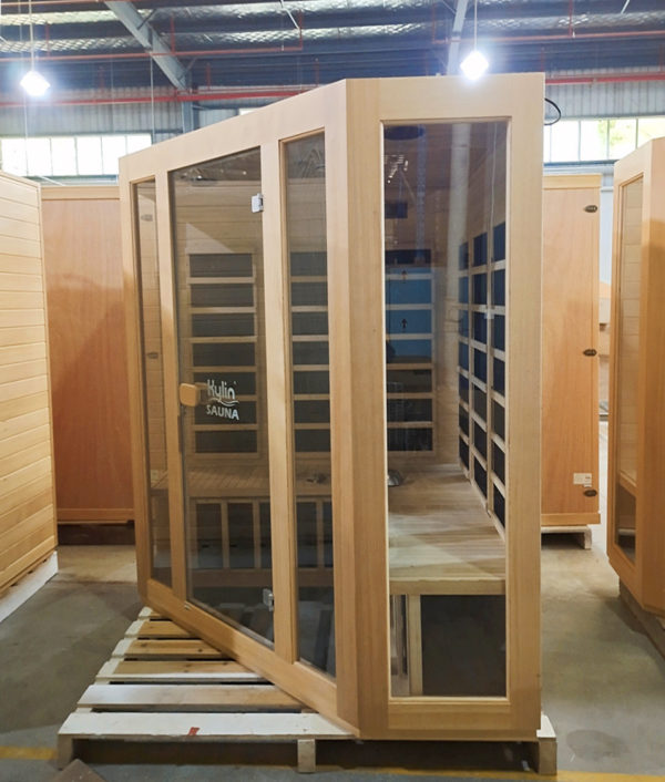 KYLIN KY-033LV Infrared Sauna 4 Person Superior Carbon Corner
