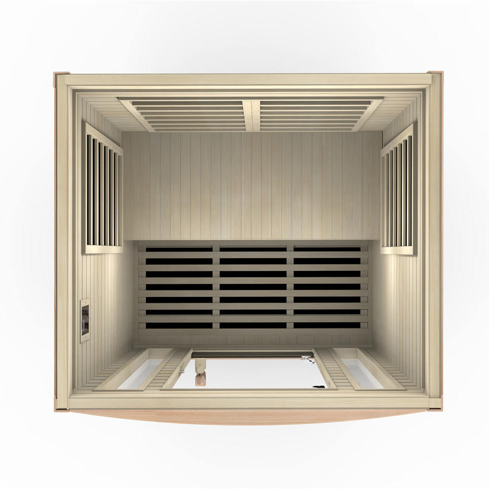KYLIN KY-2A5-A Infrared Sauna 2 Person Premium Carbon