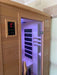 KYLIN KY-2A5-F Infrared Sauna 2 Person with Foot Heater Low EMF Carbon