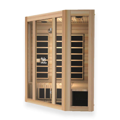 KYLIN KY-033LV Infrared Sauna 4 Person Superior Carbon Corner