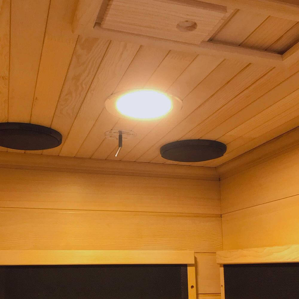 KYLIN KY-192 Infrared Sauna 1 Person Portable Carbon Fibre Heating ceiling light