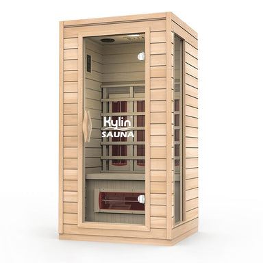 KYLIN KY-1A5 Infrared Sauna 1 Person Best Seller Sound System front view