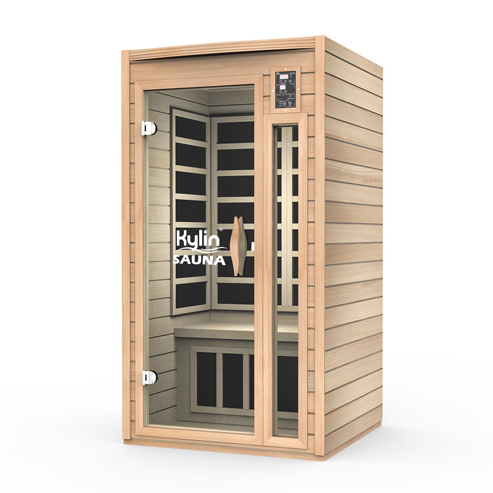 KYLIN KY-023LB/KY-023LB-Low-EMF Infrared Sauna 1 Person Carbon Fibre