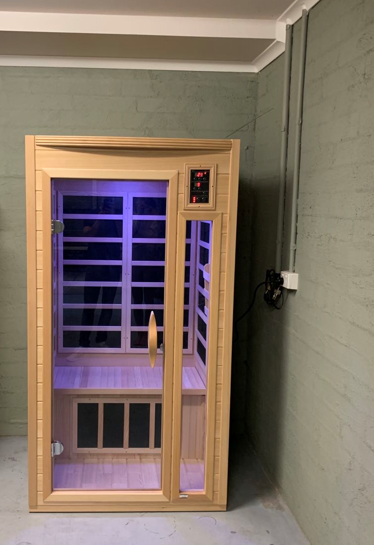 KYLIN KY-023LB/KY-023LB-Low-EMF Infrared Sauna 1 Person Carbon Fibre