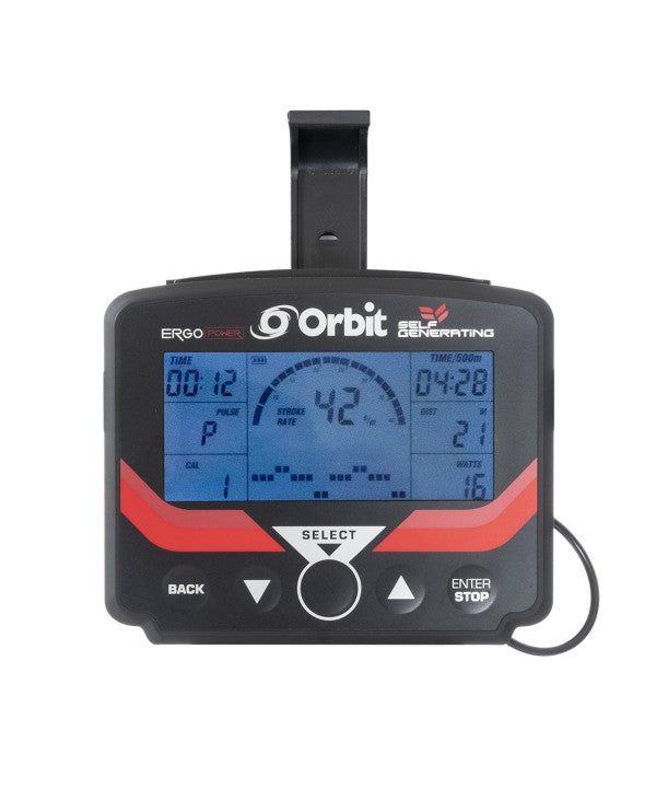 ORBIT ErgoSki 3.0 Self Generating Ski Trainer for Strength & Endurance Console