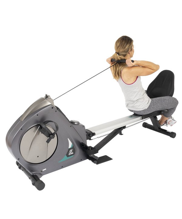 ORBIT Hybrid Mag Trainer 2.0 Rower & Recumbent T6510 3-in-1 Machine Women Exercising