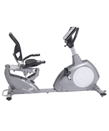 ORBIT Deluxe Recumbent Bike OBR8718 Comfort Black Side View