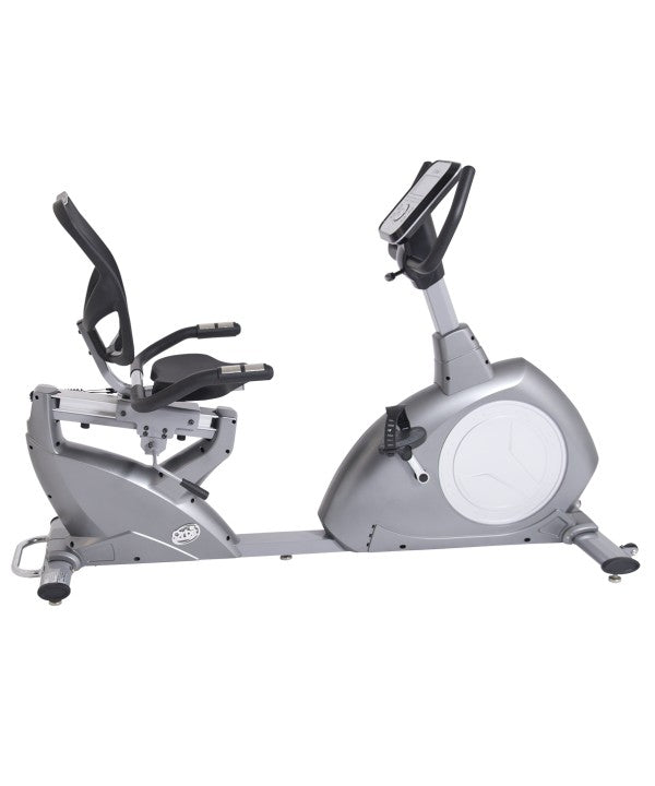 ORBIT Deluxe Recumbent Bike OBR8718 Comfort Black Side View