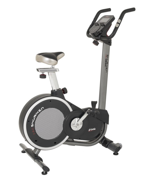 ORBIT Shuriken Motorised Magnetic Upright Bike Comfort Style