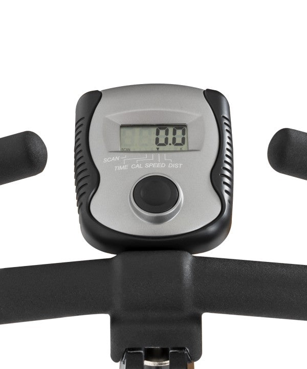 ORBIT Sierra Spin Bike Powerful & Sturdy Track Workout Console