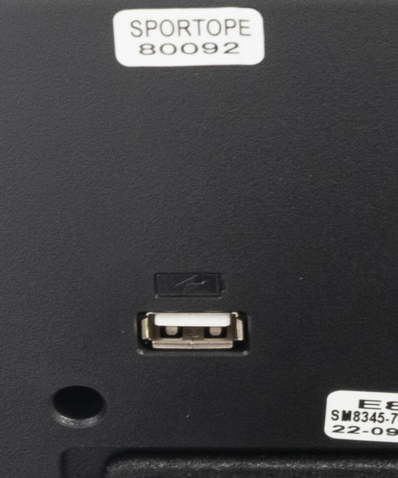 Sportop E80LCD Elliptical Trainer usb