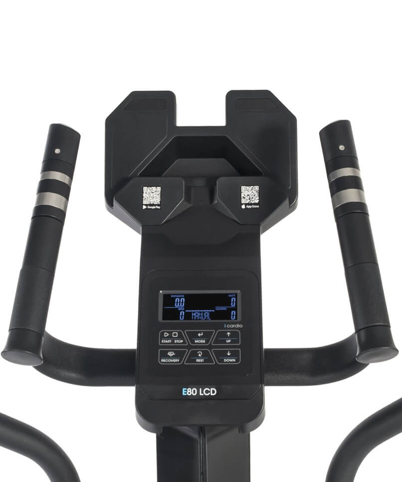 Sportop E80LCD Elliptical Trainer console