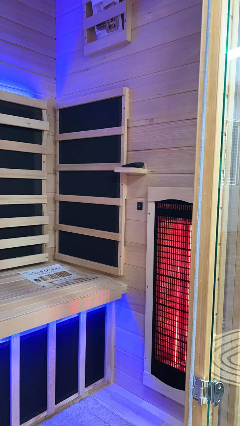 KYLIN K8109 FS Infrared Sauna 1 Person Full Spectrum Carbon Heaters New Arrival