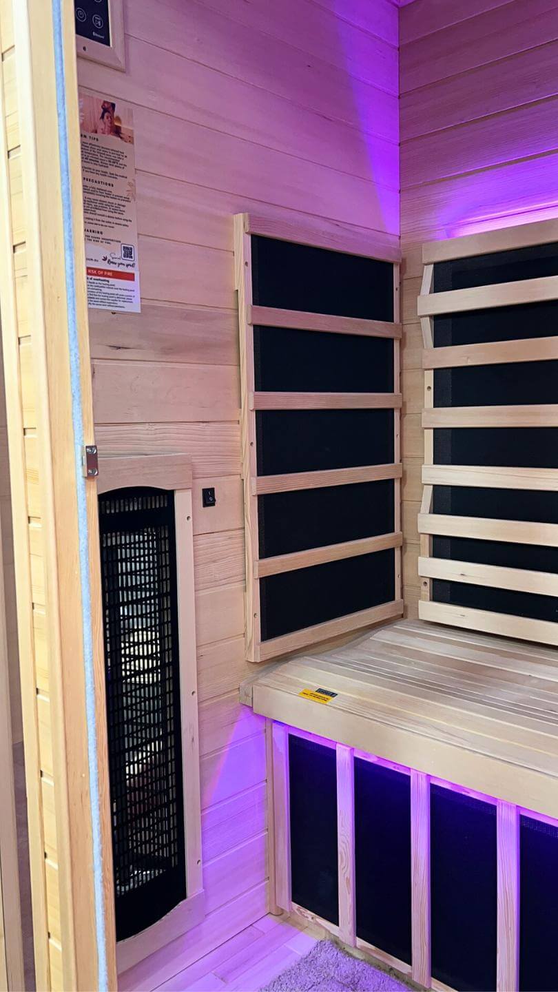 KYLIN K8109 FS Infrared Sauna 1 Person Full Spectrum Carbon Heaters New Arrival