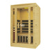 Kylin 2 person low emf full spectrum sauna