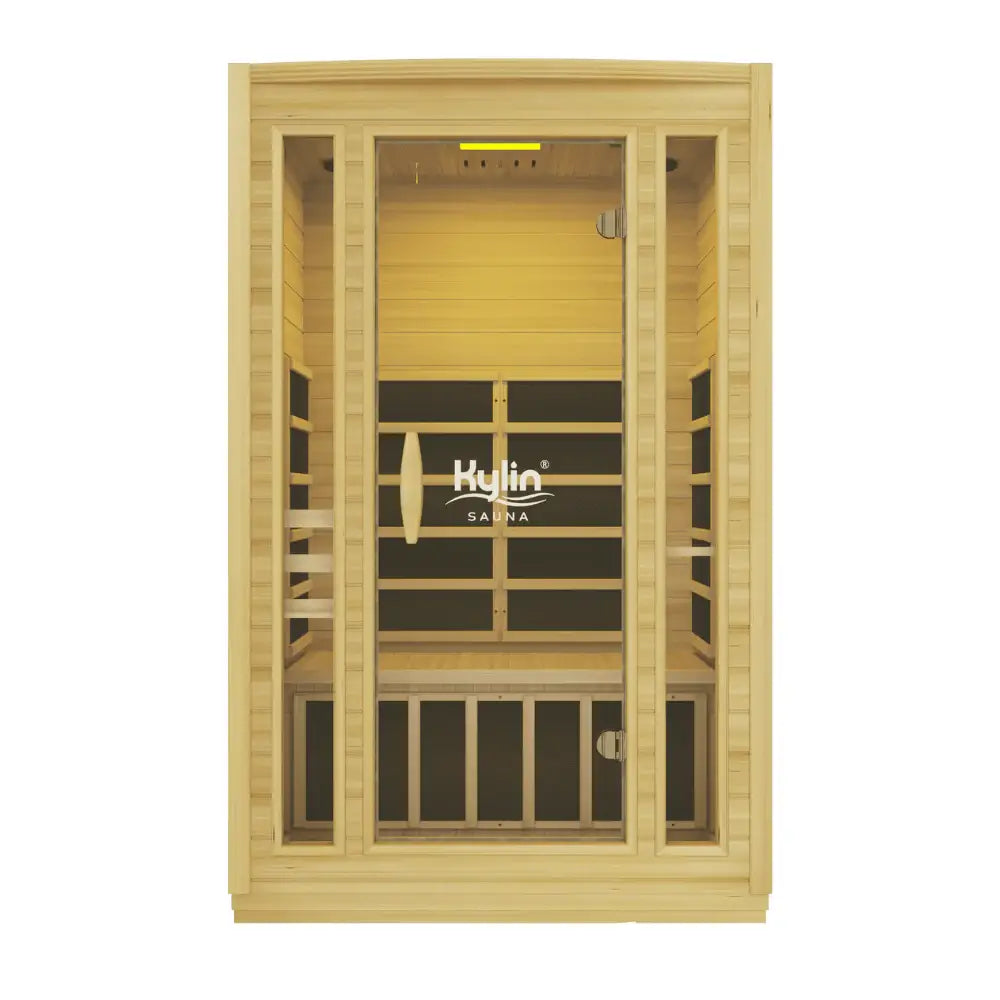 Kylin Full Spectrum Low EMF Carbon Far Infrared Sauna 2 Person K8200 FS