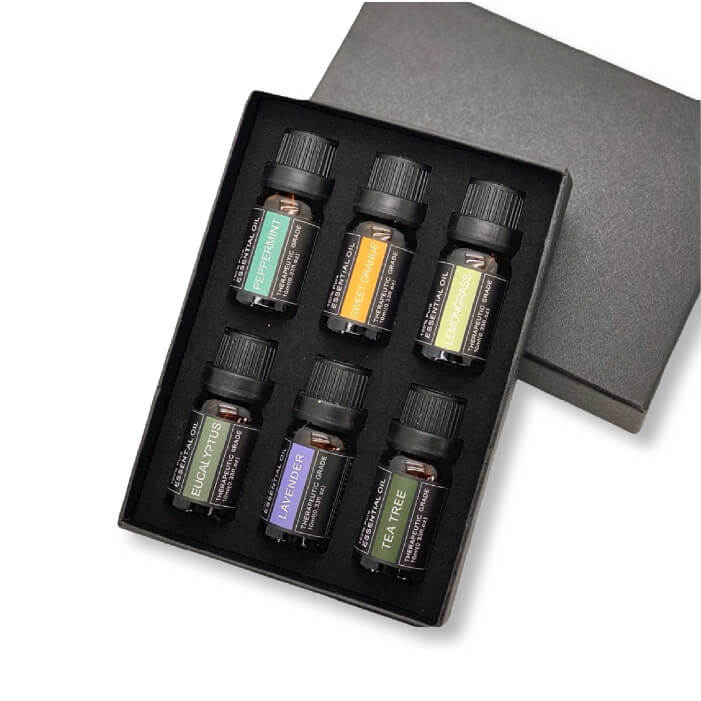 Aromatherapy 100% Natural Essential Oils 6 Pieces