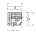 GARDEN HOUSE 24 Indoor Sauna 44 C with a Corner Design 2.5 x 2.2 m Australian-Made dimensions