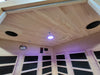 KYLIN KY-033LV Infrared Sauna 4 Person Superior Carbon Corner ceiling