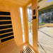 KYLIN KY-033LW Infrared Sauna 3 Person Superior Carbon inside view