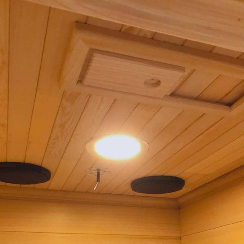 KYLIN KY-192 Infrared Sauna 1 Person Portable Carbon Fibre Heating ceiling light