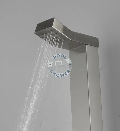 POOL SHOWER Bondi Push Button 316 Marine Grade Stainless Steel Outdoor Indoor Pool Shower shower head