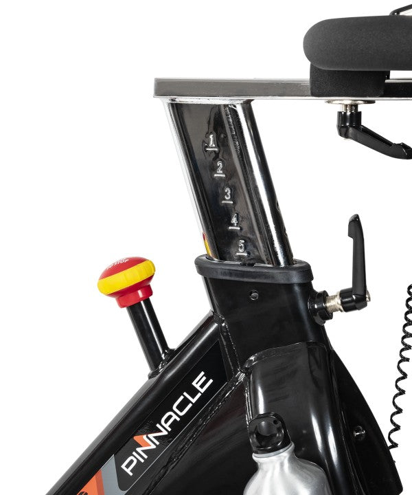 ORBIT Pinnacle Spin Bike 23kg Flywheel Commercial Grade Wireless Adjustable Height