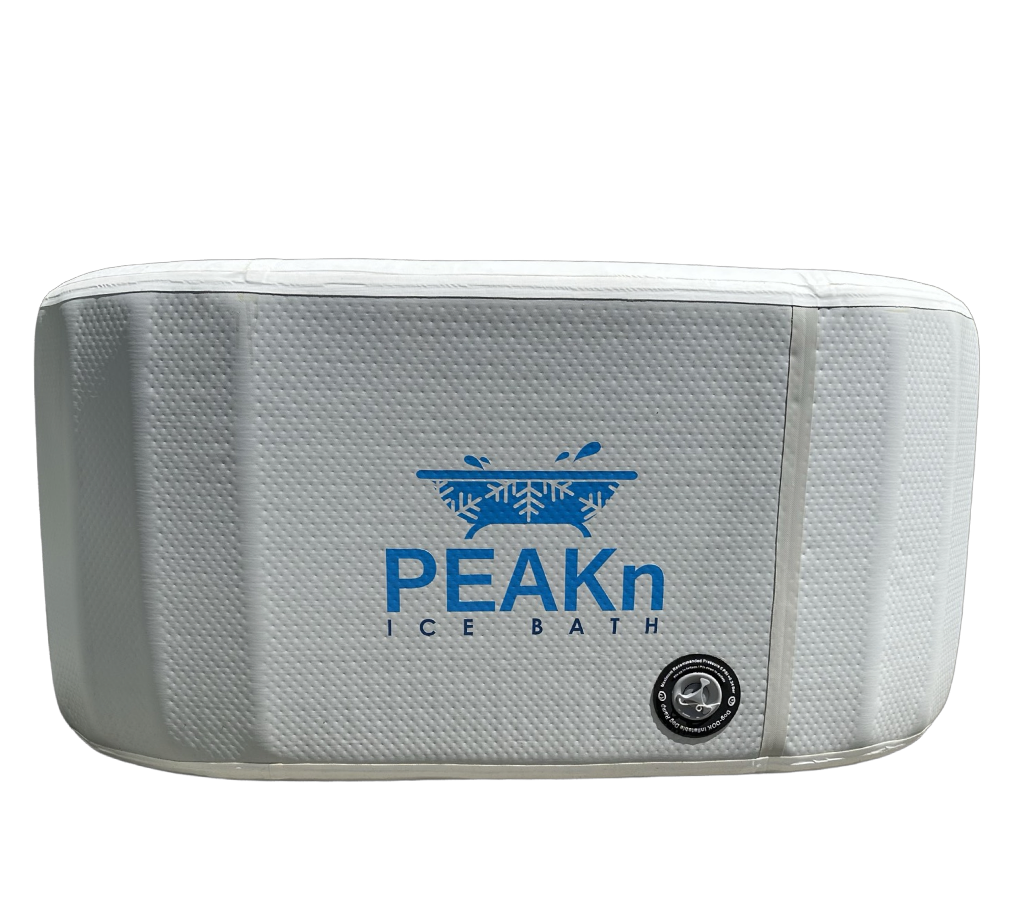 peakn ice bath insulated side view