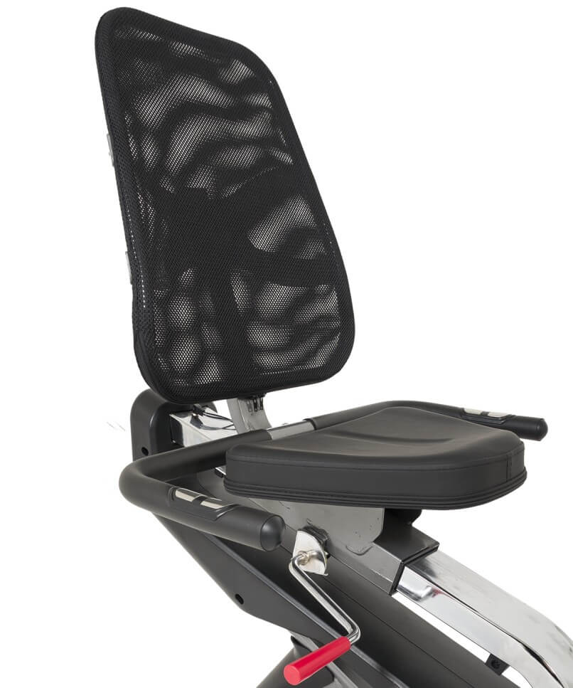 Orbit Shuriken Motorised Magnetic Recumbent Bike seat