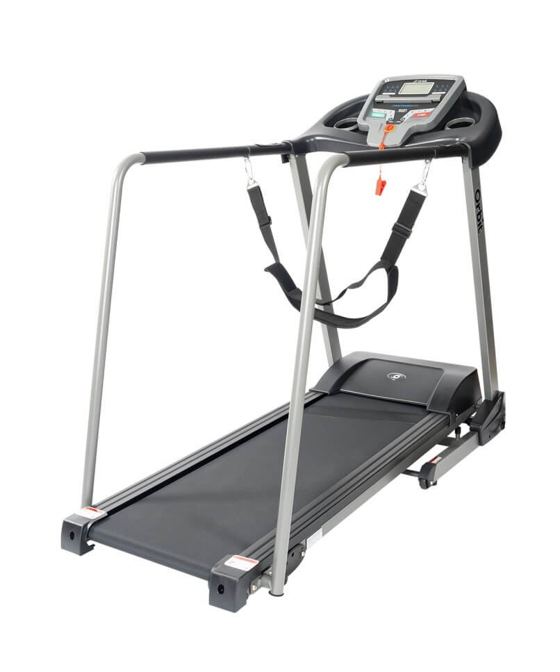 Thread Mill Machine With Side Rails Orbit SteadyStrider SS242 Treadmill with Safety Rails Rehab Safely ...