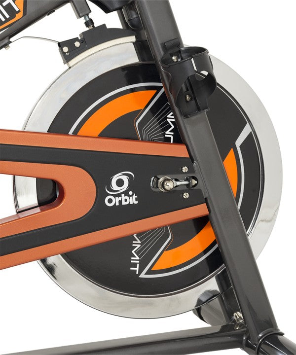 ORBIT Summit Spin Bike Black Great Value Adjustable wheel